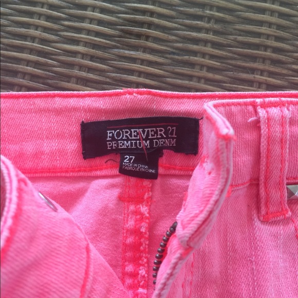 Forever21 short Size 27 pink - Picture 5 of 6